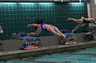 Swimming & Diving vs RWU  Swimming & Diving vs Roger Williams University. - Photo by Keith Nordstrom : Wheaton, Swimming